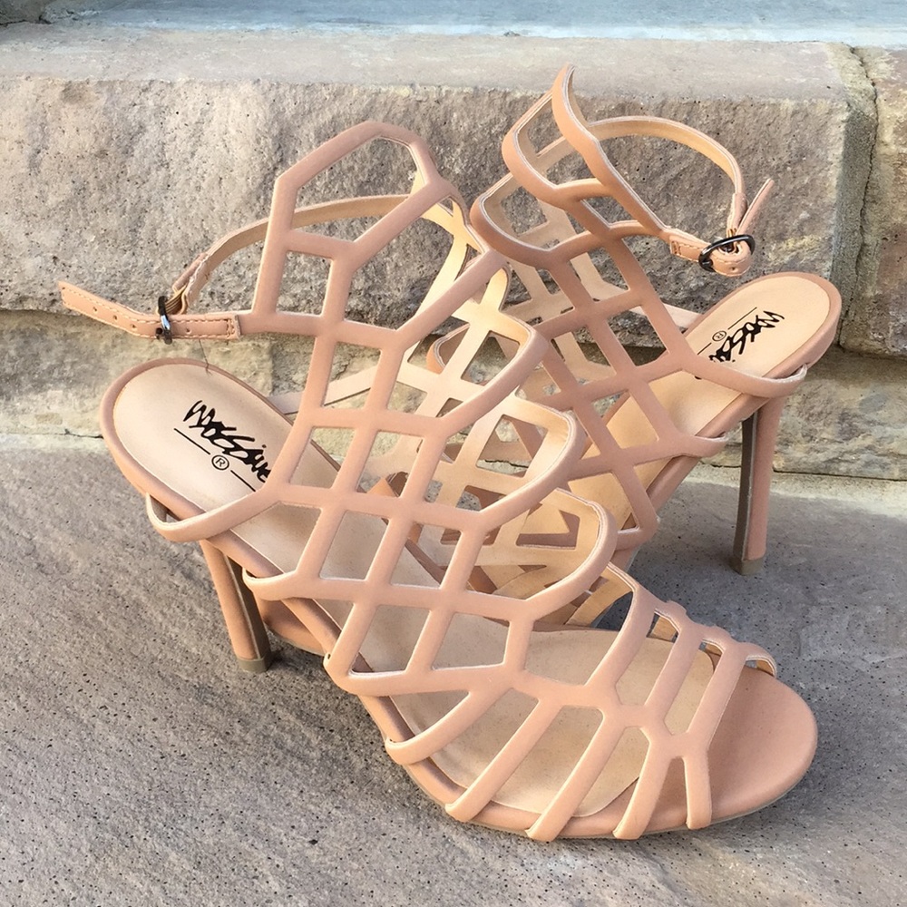 Strapped Stiletto Pumps